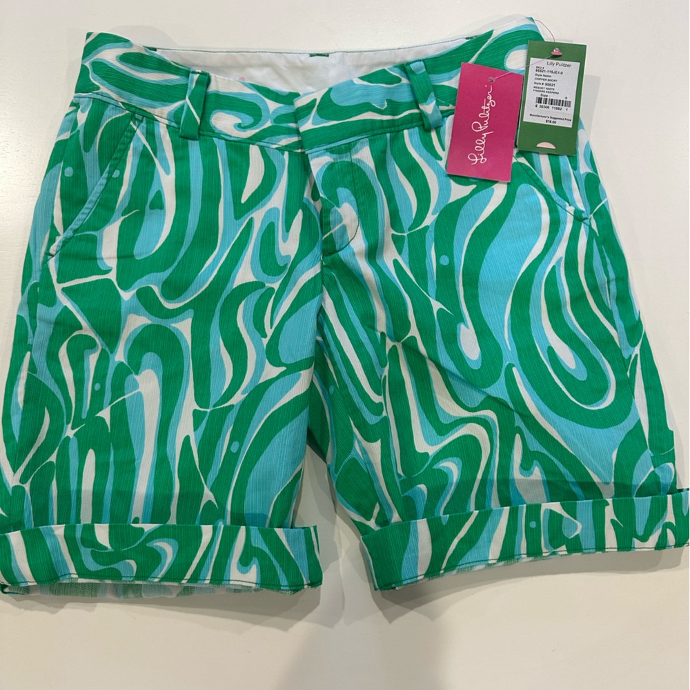 Lilly Pulitzer NWT size 0 Chipper Shorts